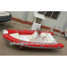 RIB580 yacht fiberglass hull inflatable tube with CE